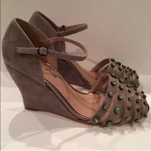 Anthropologie Farylrobin Northern Lights Wedges